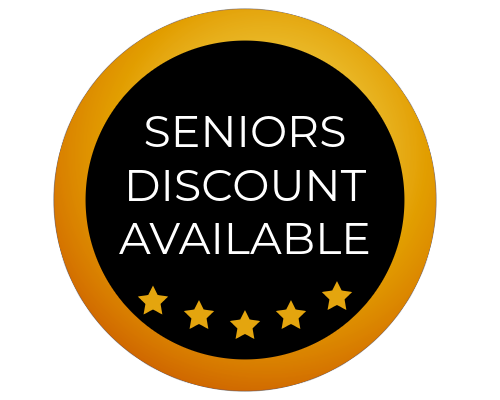 seniors discount available